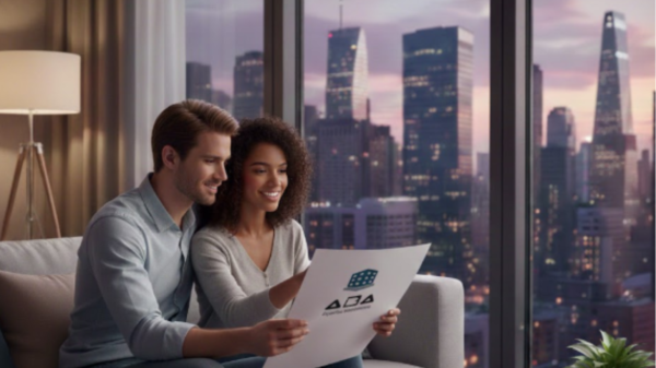 Pareja revisando checklist de ABA Expertos Inmobiliarios para evitar errores al comprar primera vivienda.